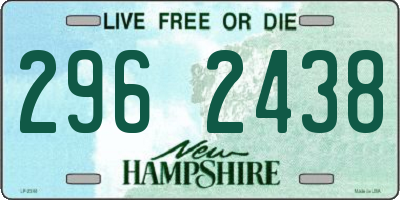 NH license plate 2962438