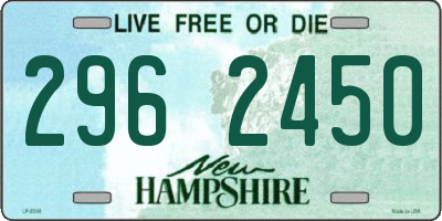 NH license plate 2962450