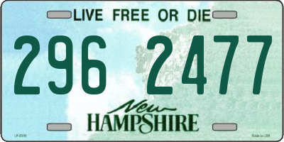 NH license plate 2962477