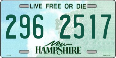 NH license plate 2962517