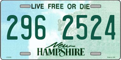 NH license plate 2962524