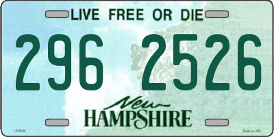 NH license plate 2962526