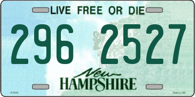 NH license plate 2962527
