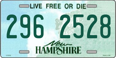 NH license plate 2962528