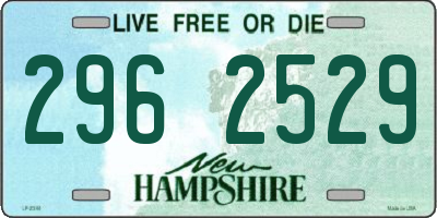 NH license plate 2962529