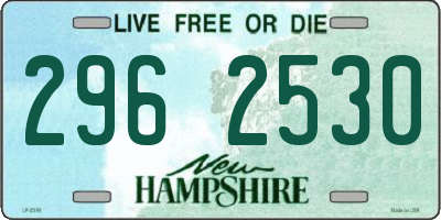 NH license plate 2962530