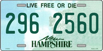 NH license plate 2962560