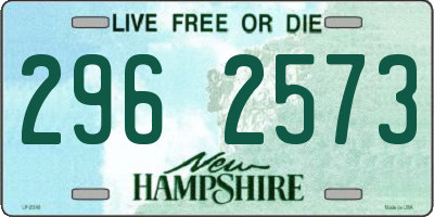 NH license plate 2962573