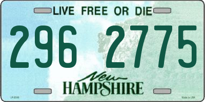NH license plate 2962775