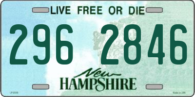 NH license plate 2962846