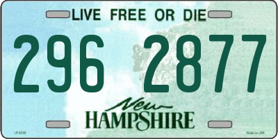 NH license plate 2962877