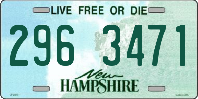 NH license plate 2963471