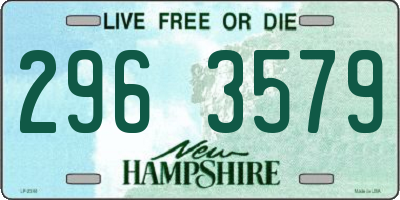 NH license plate 2963579