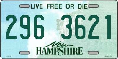 NH license plate 2963621