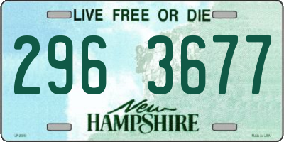 NH license plate 2963677