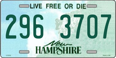 NH license plate 2963707