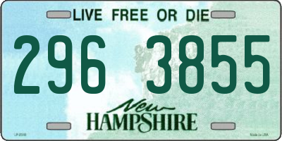 NH license plate 2963855