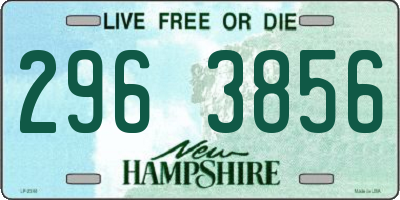 NH license plate 2963856