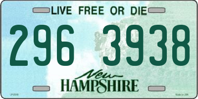 NH license plate 2963938