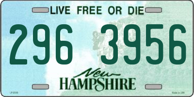 NH license plate 2963956