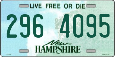 NH license plate 2964095
