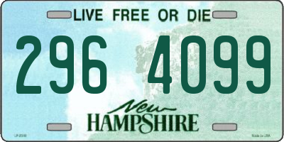 NH license plate 2964099