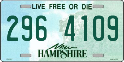 NH license plate 2964109