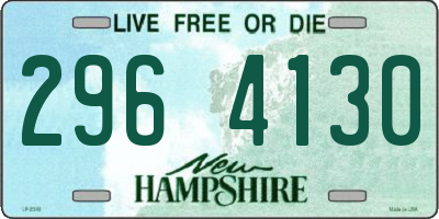 NH license plate 2964130