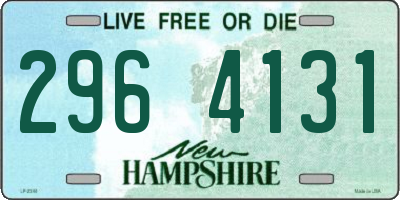 NH license plate 2964131