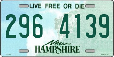 NH license plate 2964139