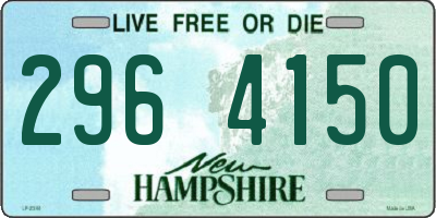 NH license plate 2964150