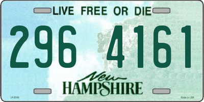 NH license plate 2964161