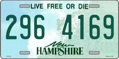NH license plate 2964169