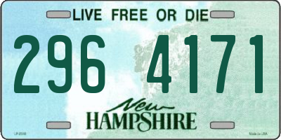 NH license plate 2964171