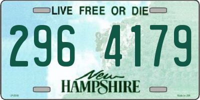 NH license plate 2964179