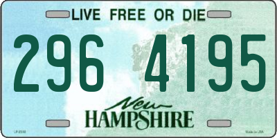 NH license plate 2964195