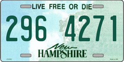 NH license plate 2964271