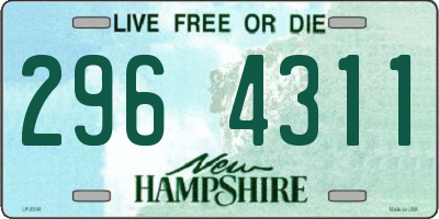 NH license plate 2964311