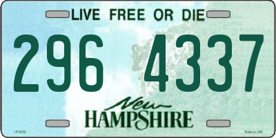 NH license plate 2964337