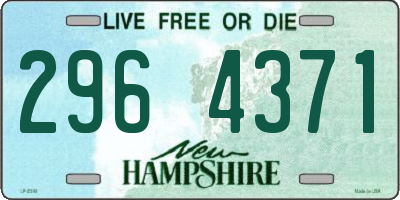 NH license plate 2964371
