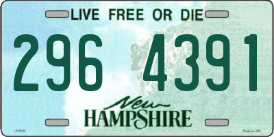 NH license plate 2964391