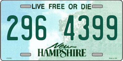 NH license plate 2964399