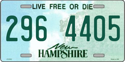 NH license plate 2964405