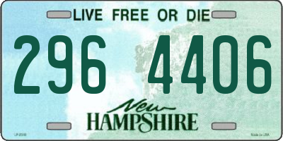 NH license plate 2964406