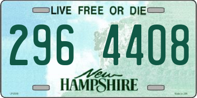 NH license plate 2964408
