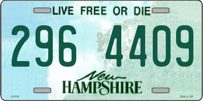 NH license plate 2964409