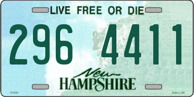 NH license plate 2964411