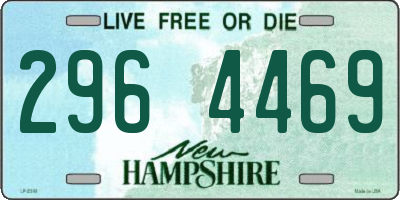 NH license plate 2964469