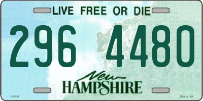 NH license plate 2964480