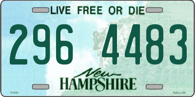 NH license plate 2964483